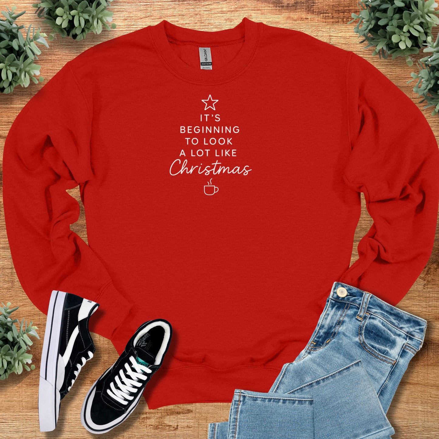 It's Beginning to Look alot Like Christmas Sweatshirt