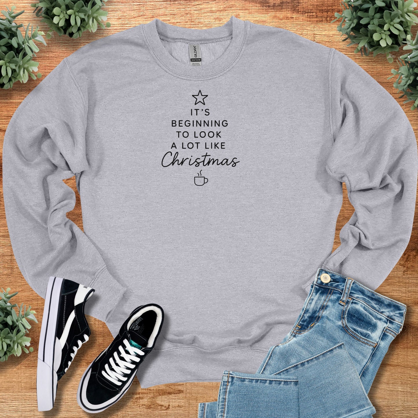 It's Beginning to Look alot Like Christmas Sweatshirt