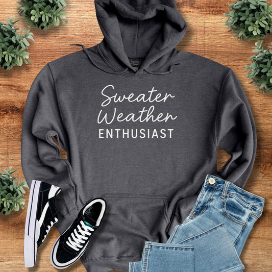Sweater Weather Enthusiast Hoodie