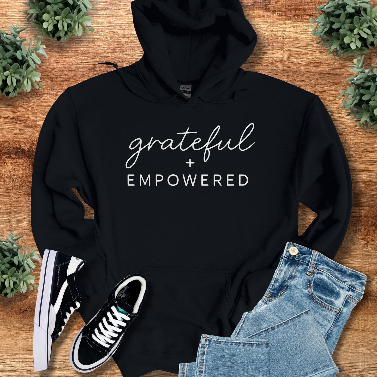 Grateful + Empowered Hoodie