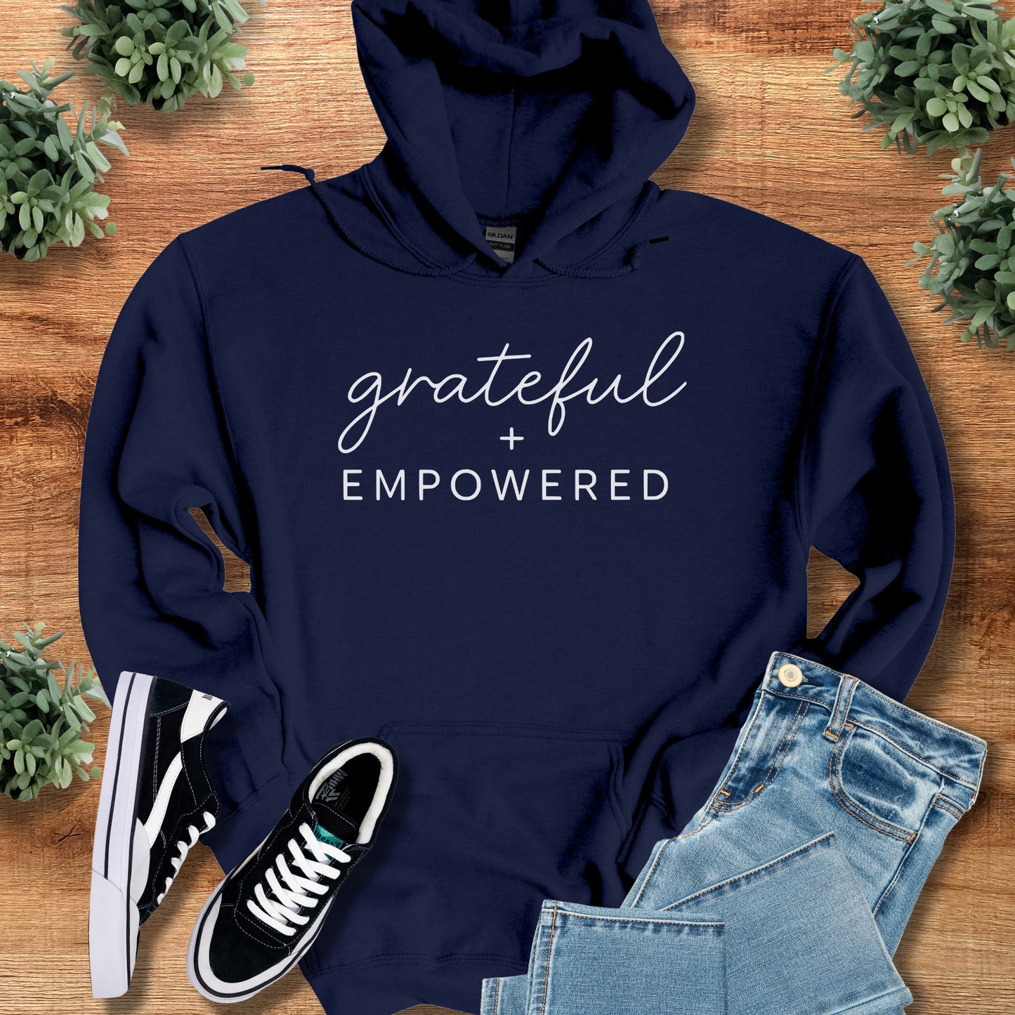 Grateful + Empowered Hoodie