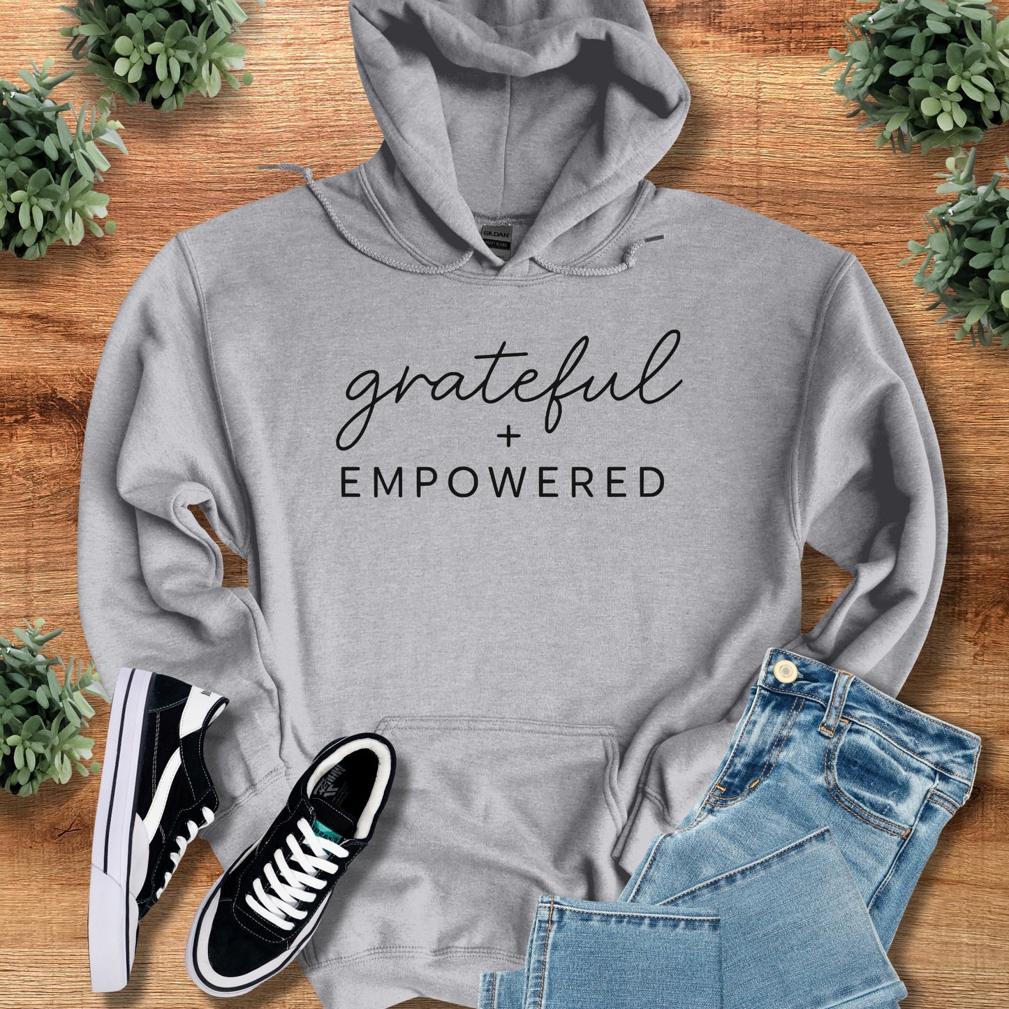 Grateful + Empowered Hoodie