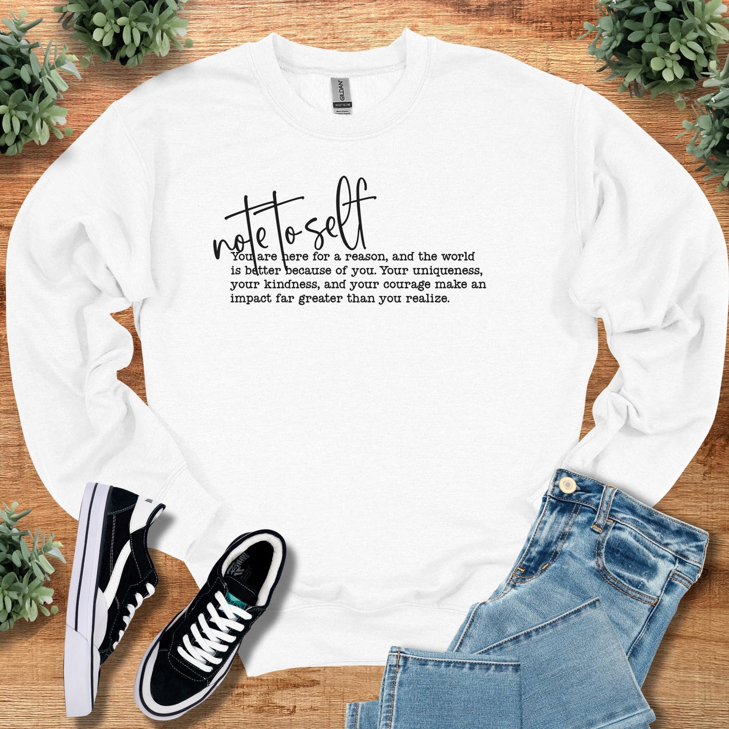 Note to Self Sweatshirt