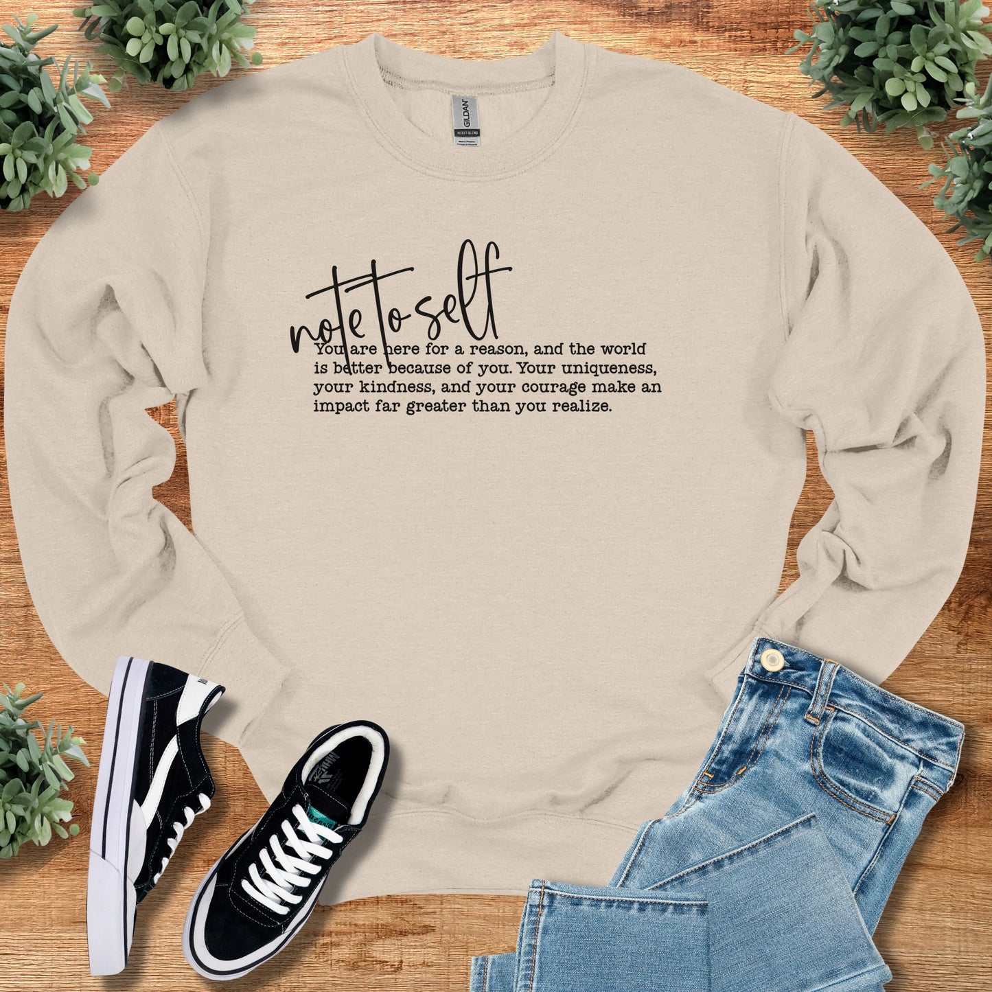 Note to Self Sweatshirt