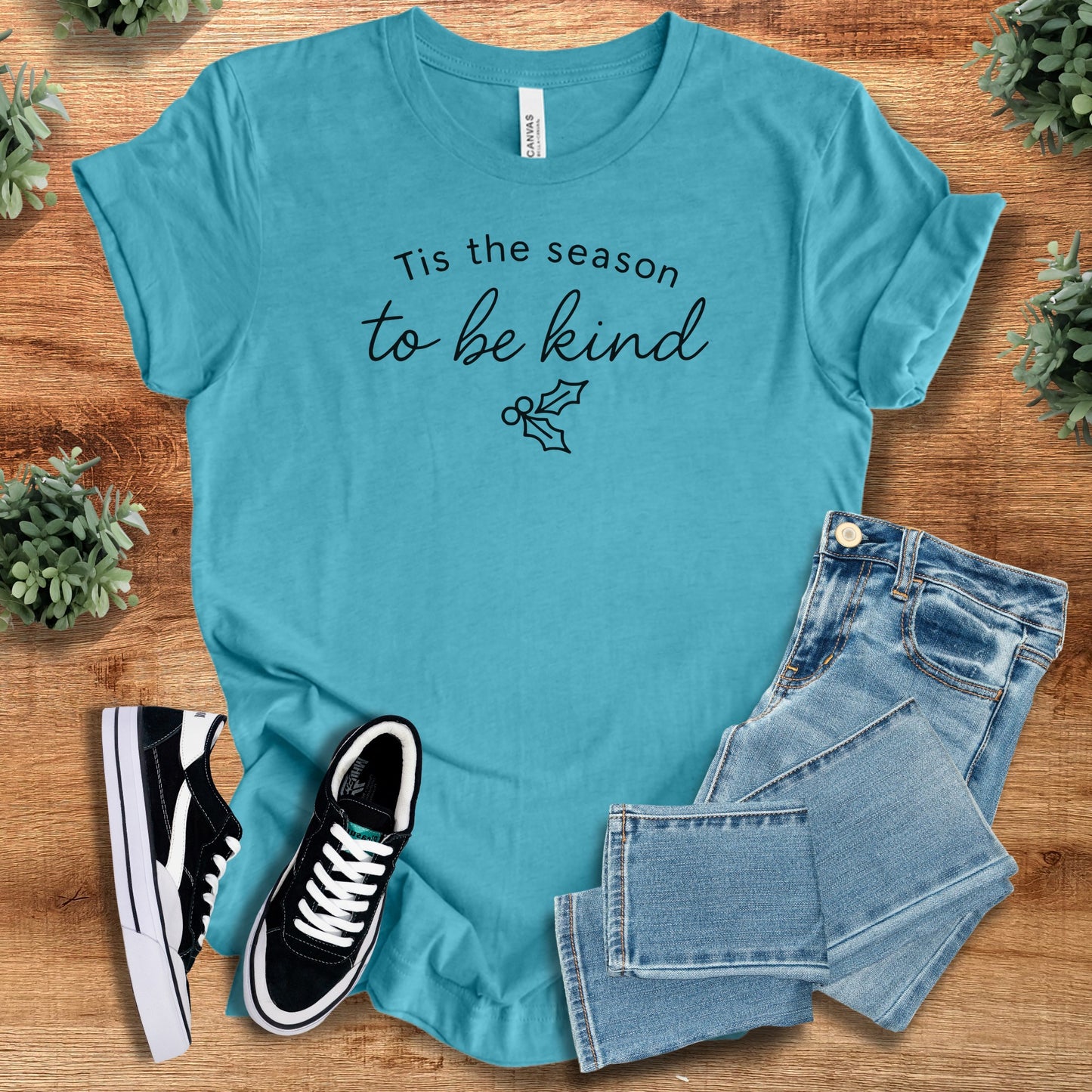 Tis the Season to be Kind Bella Canvas Tee