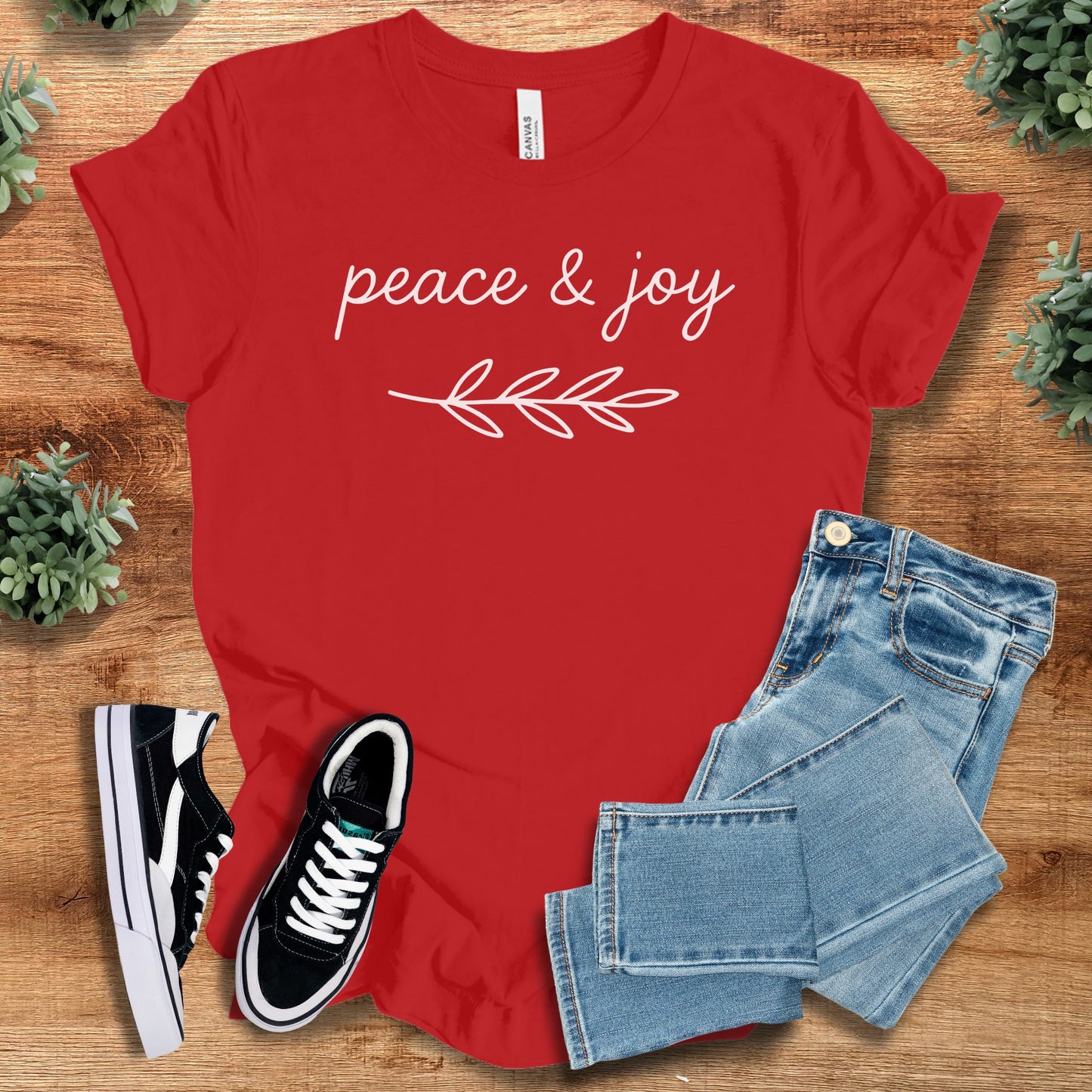 Peace & Joy Bella Canvas Tee
