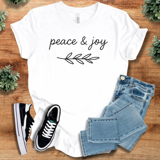Peace & Joy Bella Canvas Tee