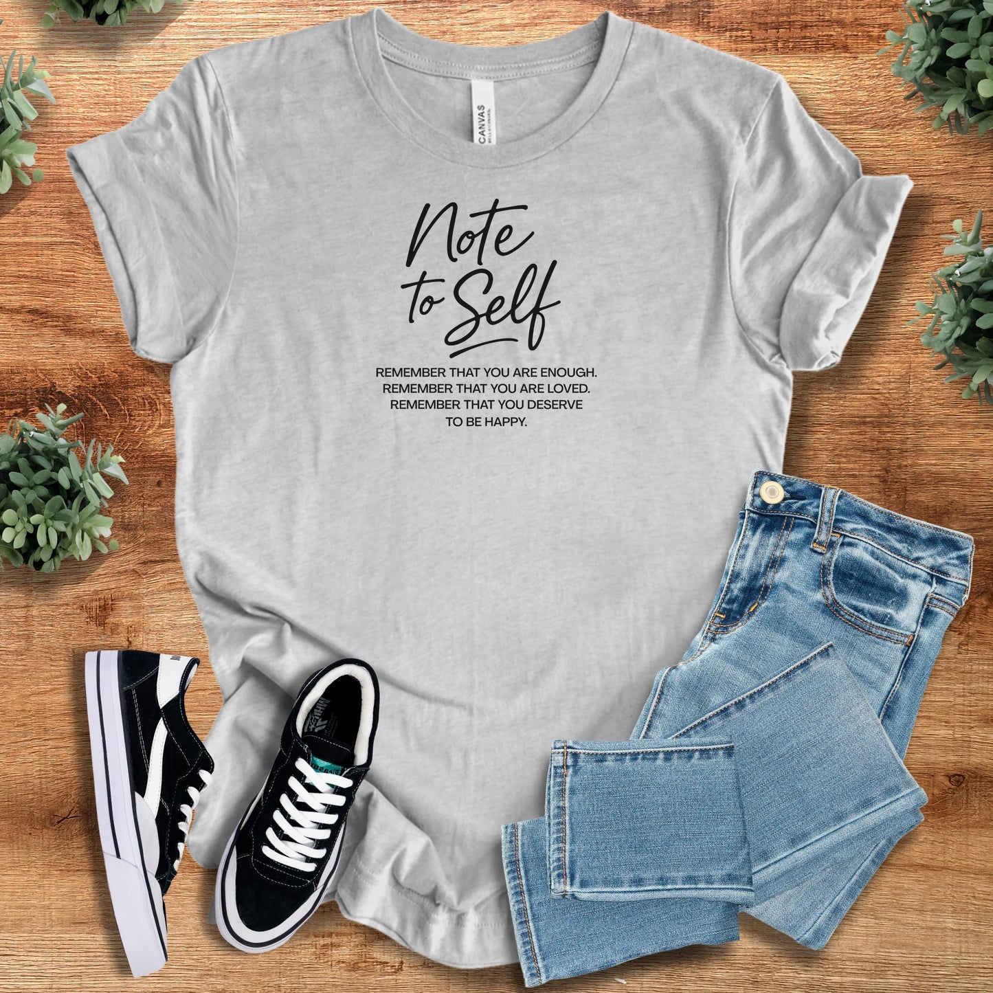 Note to Self Bella Canvas Tee