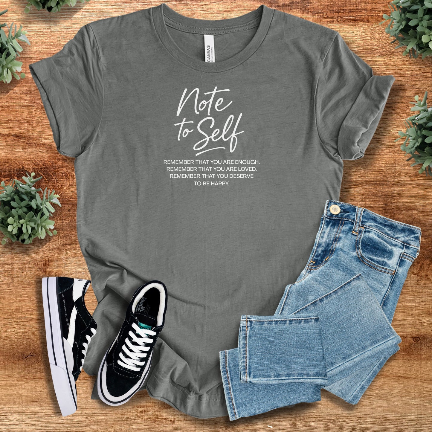 Note to Self Bella Canvas Tee
