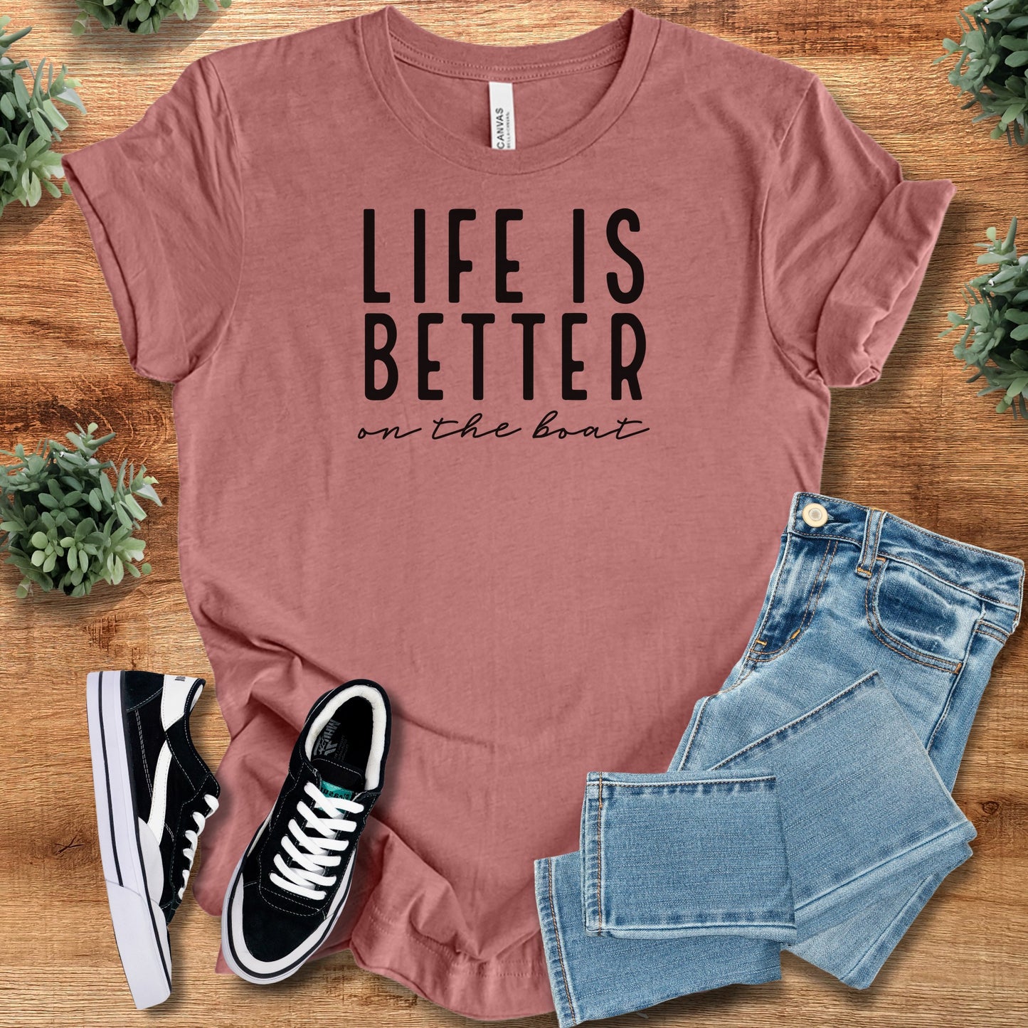 Life is Better on the Boat Bella Canvas Tee