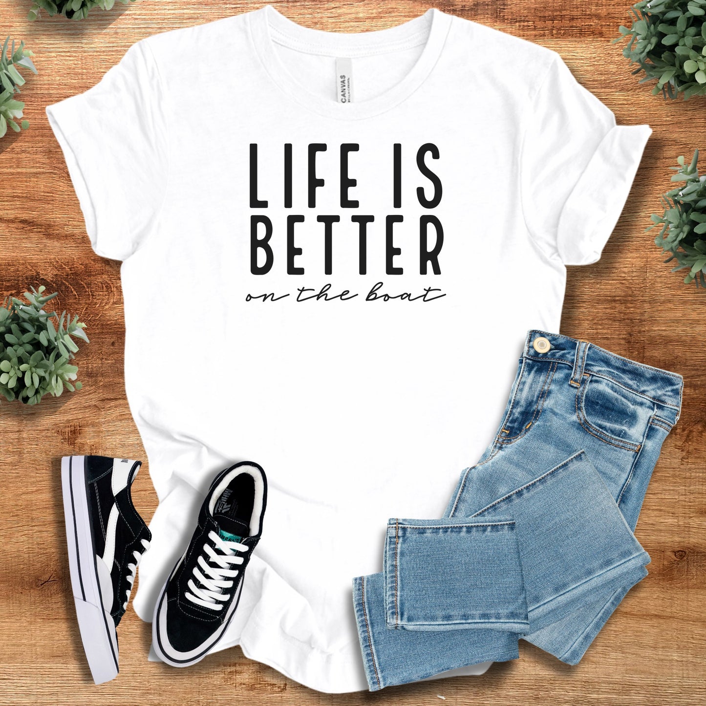 Life is Better on the Boat Bella Canvas Tee