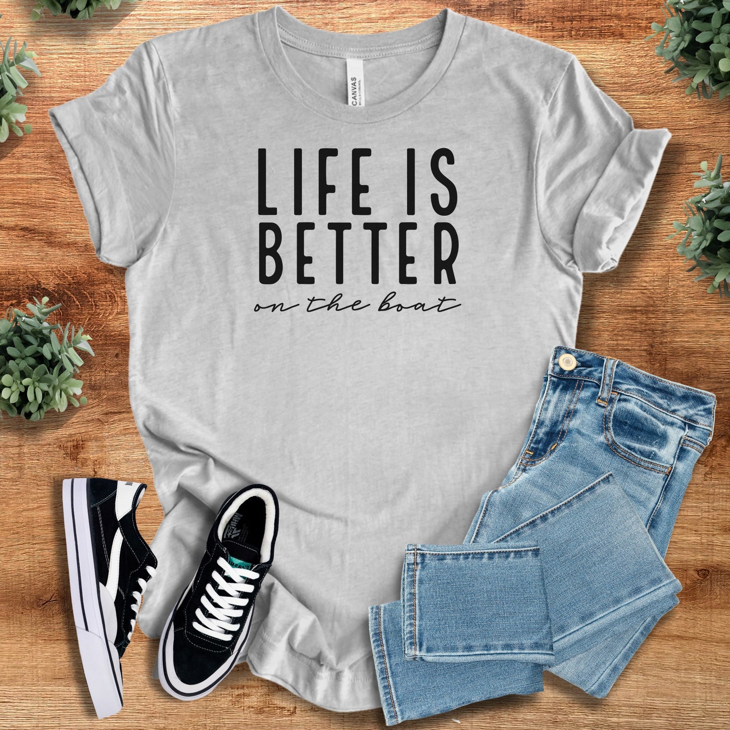 Life is Better on the Boat Bella Canvas Tee