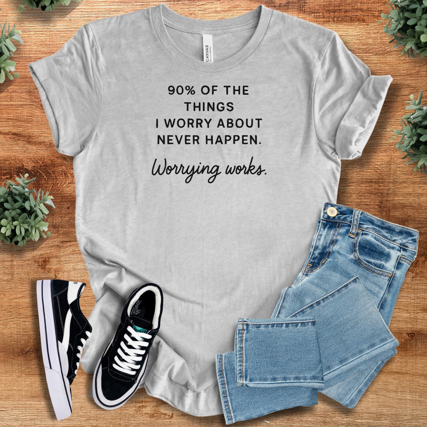 Worrying Works Bella Canvas Tee