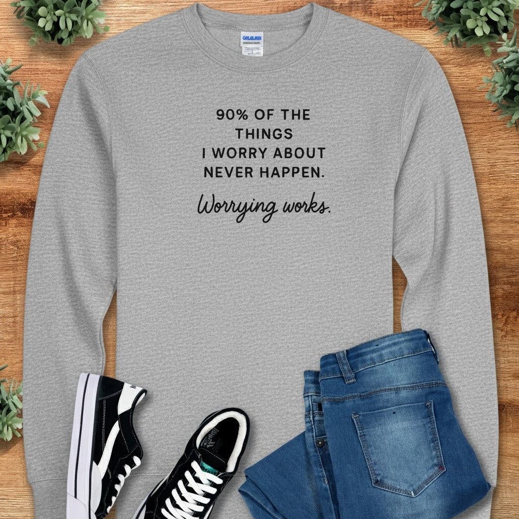 Worrying Works Long Sleeve Tee