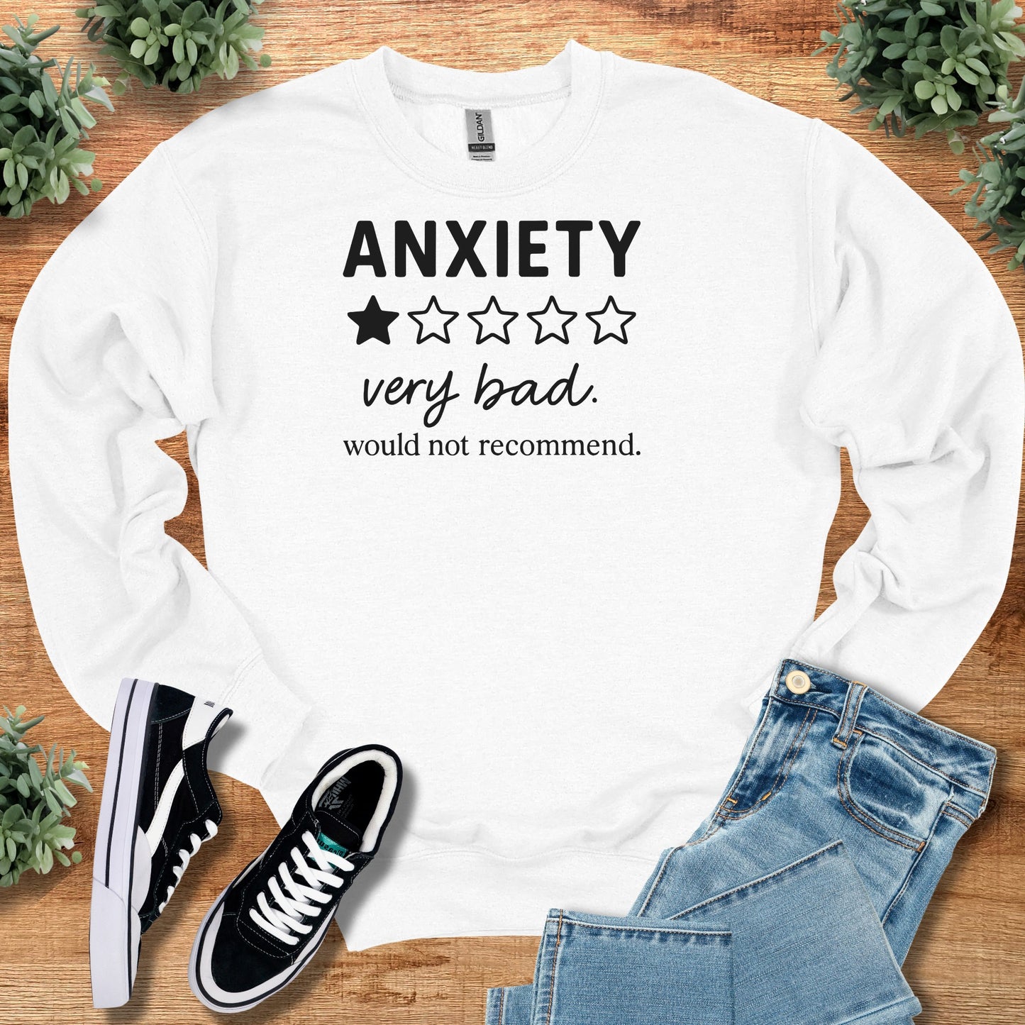 Anxiety, Would Not Recommend Sweatshirt