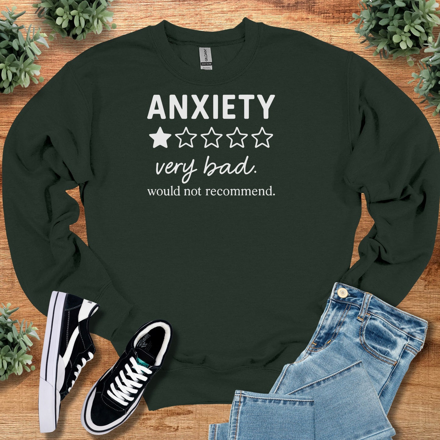 Anxiety, Would Not Recommend Sweatshirt