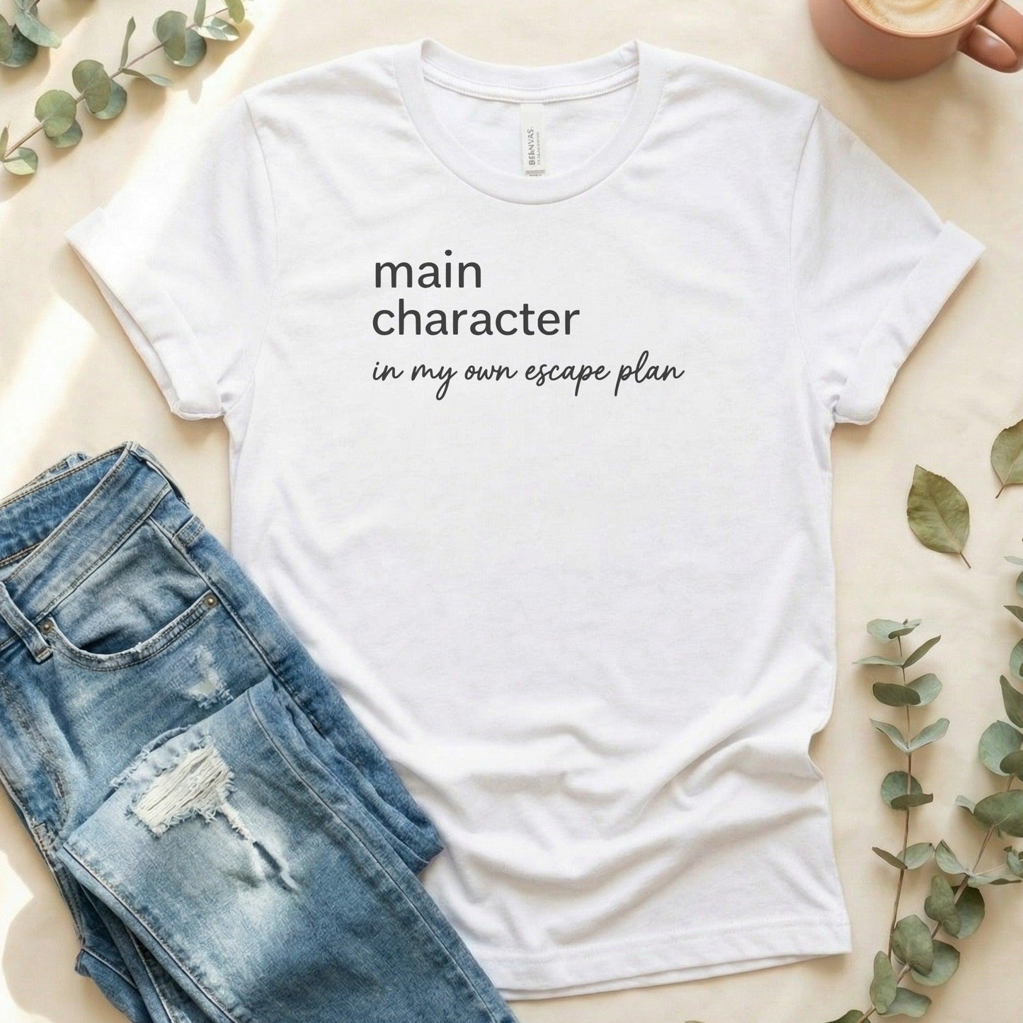 Main Character in My Own Escape Plan T shirt