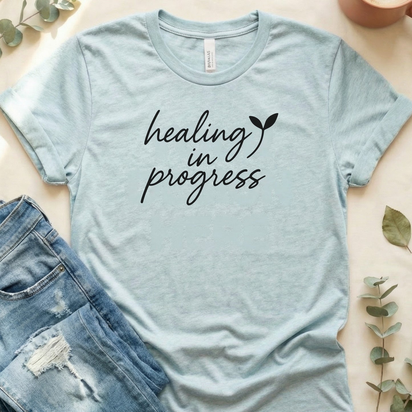 Healing in Progress Tee Perfect for Casual Outfits