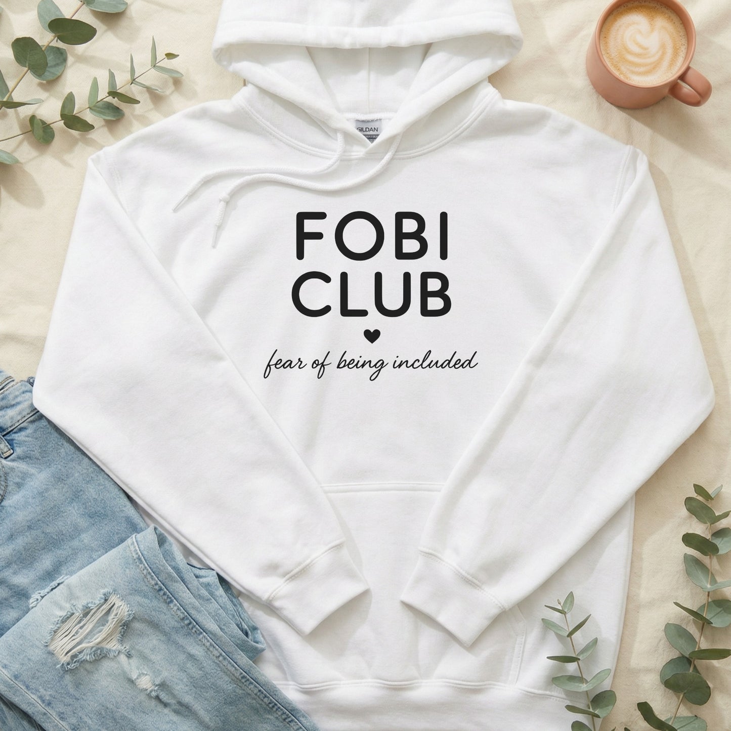 Fobi Club Fear of Being Included Hoodie