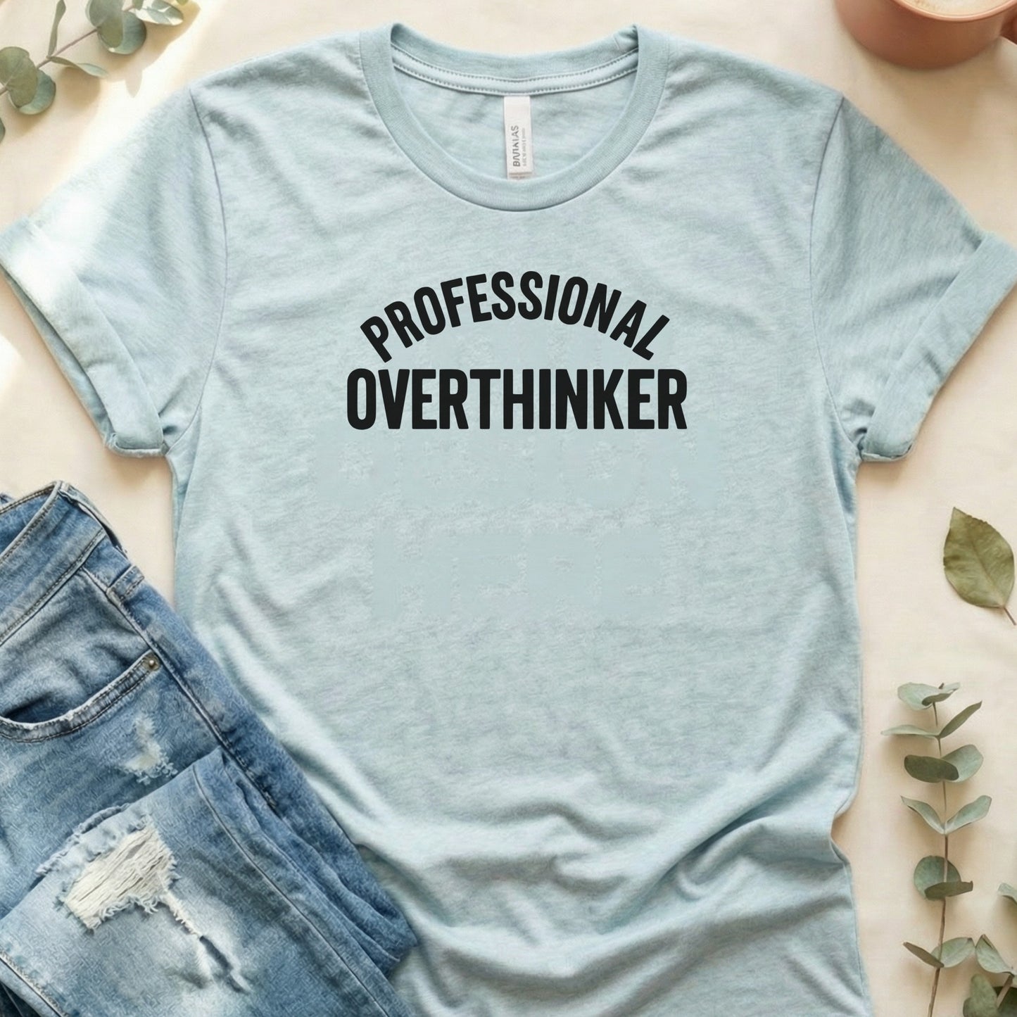Professional Overthinker Graphic Tee Shirt