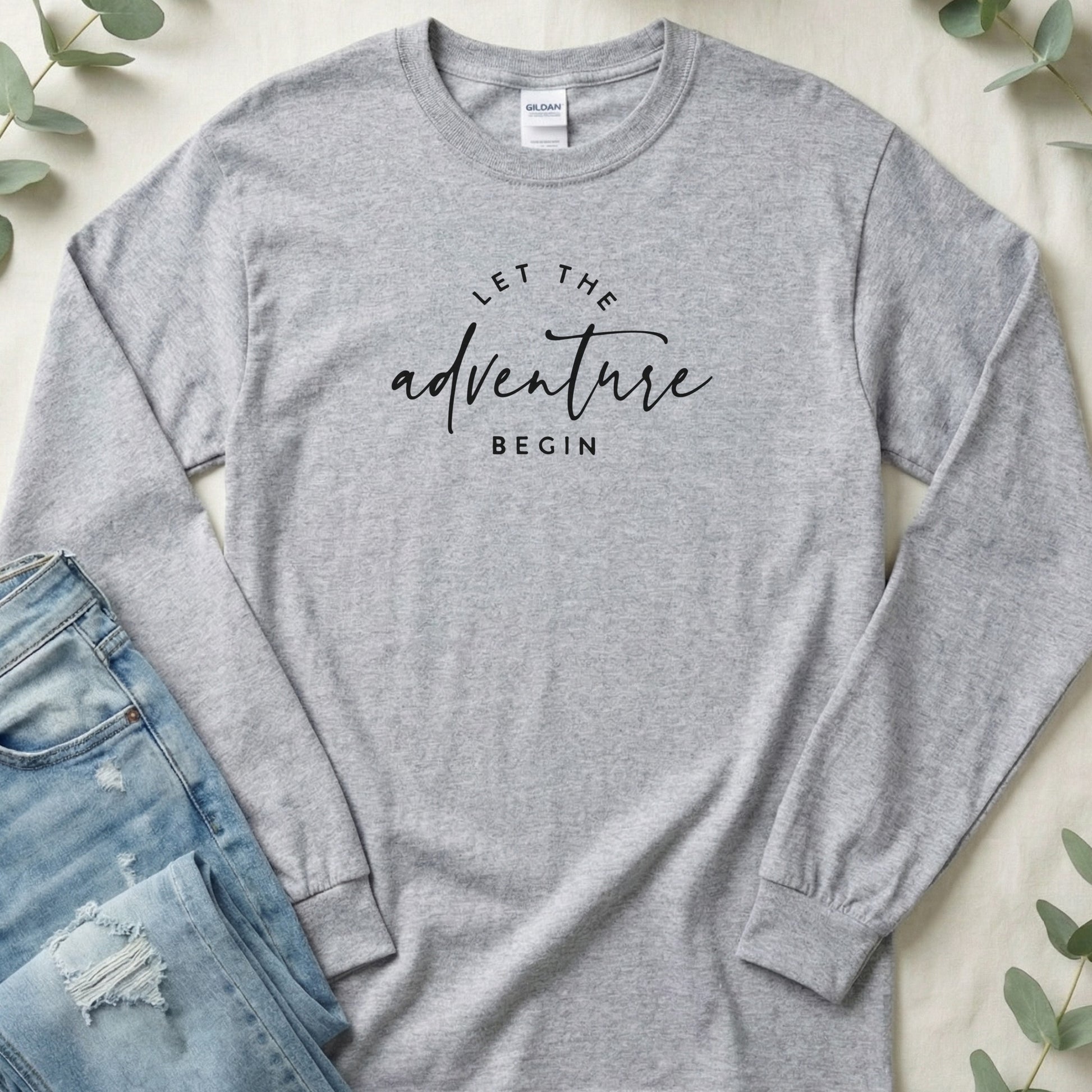Let the Adventure Begin Long Sleeve Shirt