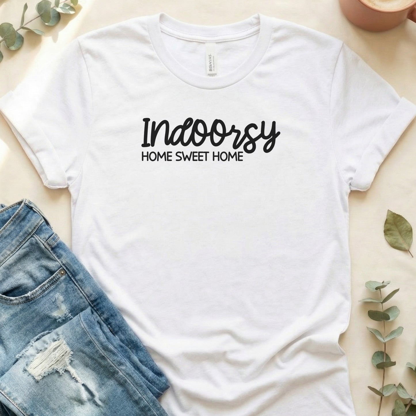 Indoorsy Home Sweet Home Casual T-Shirt