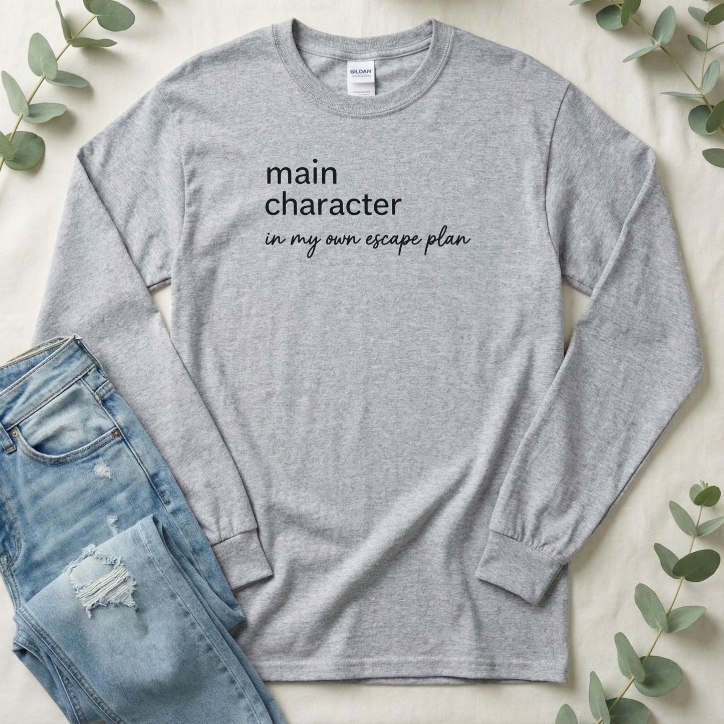 Main Character in My Own Escape Plan Shirt