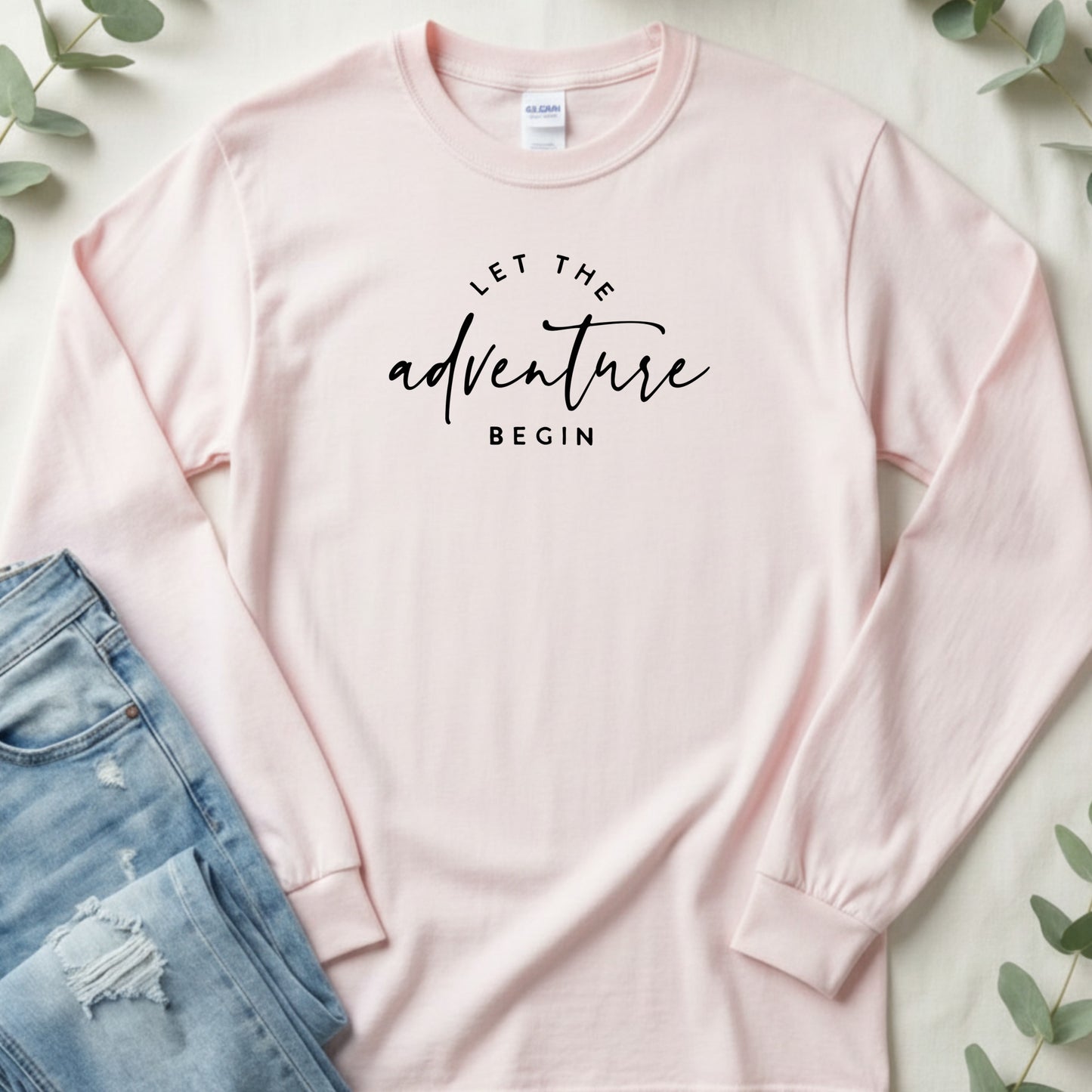 Let the Adventure Begin Long Sleeve Shirt