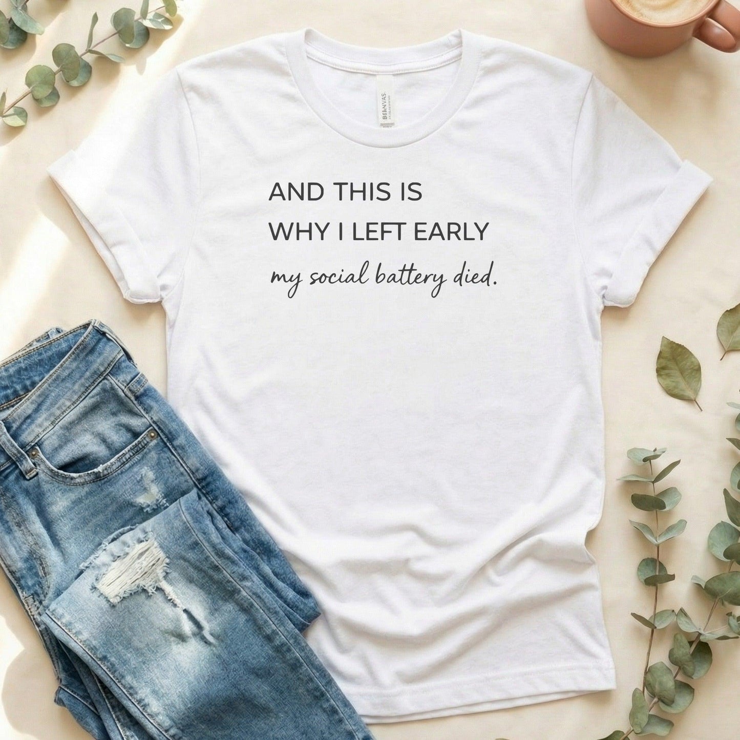 And This Is Why I Left Early T-Shirt Perfect Casual Wear