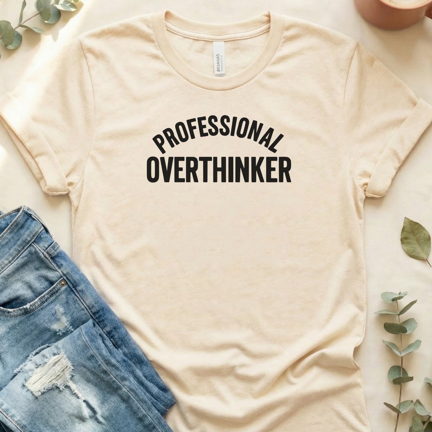 Professional Overthinker Graphic Shirt Product