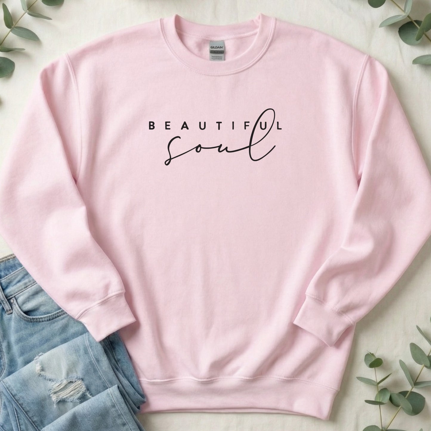 Beautiful Soul Graphic Printed Sweatshirt