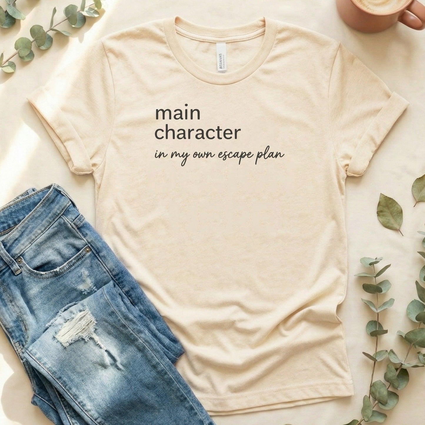 Main Character In My Own Escape Plan Shirt