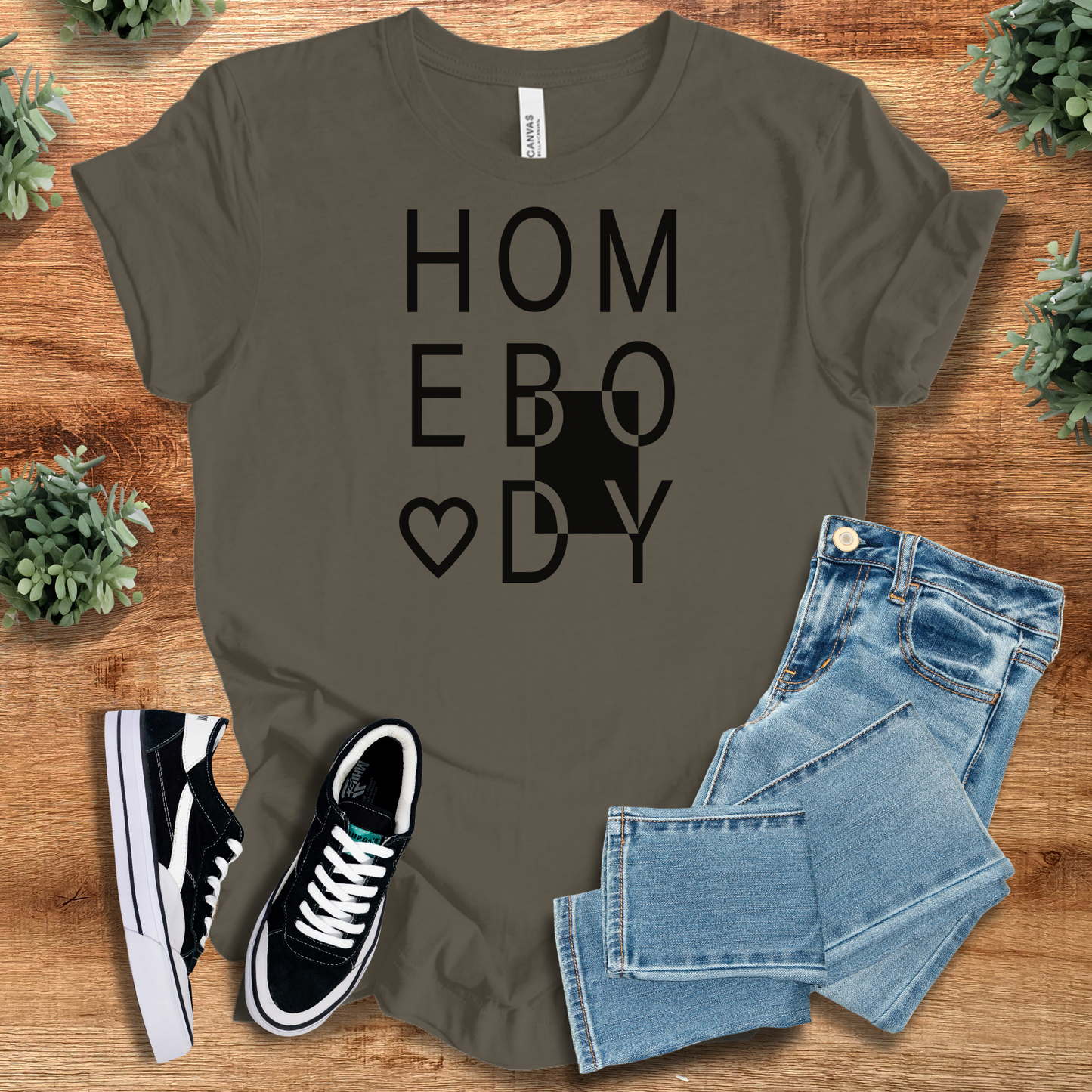 Homebody T‑Shirt | Soft Bella+Canvas Tee