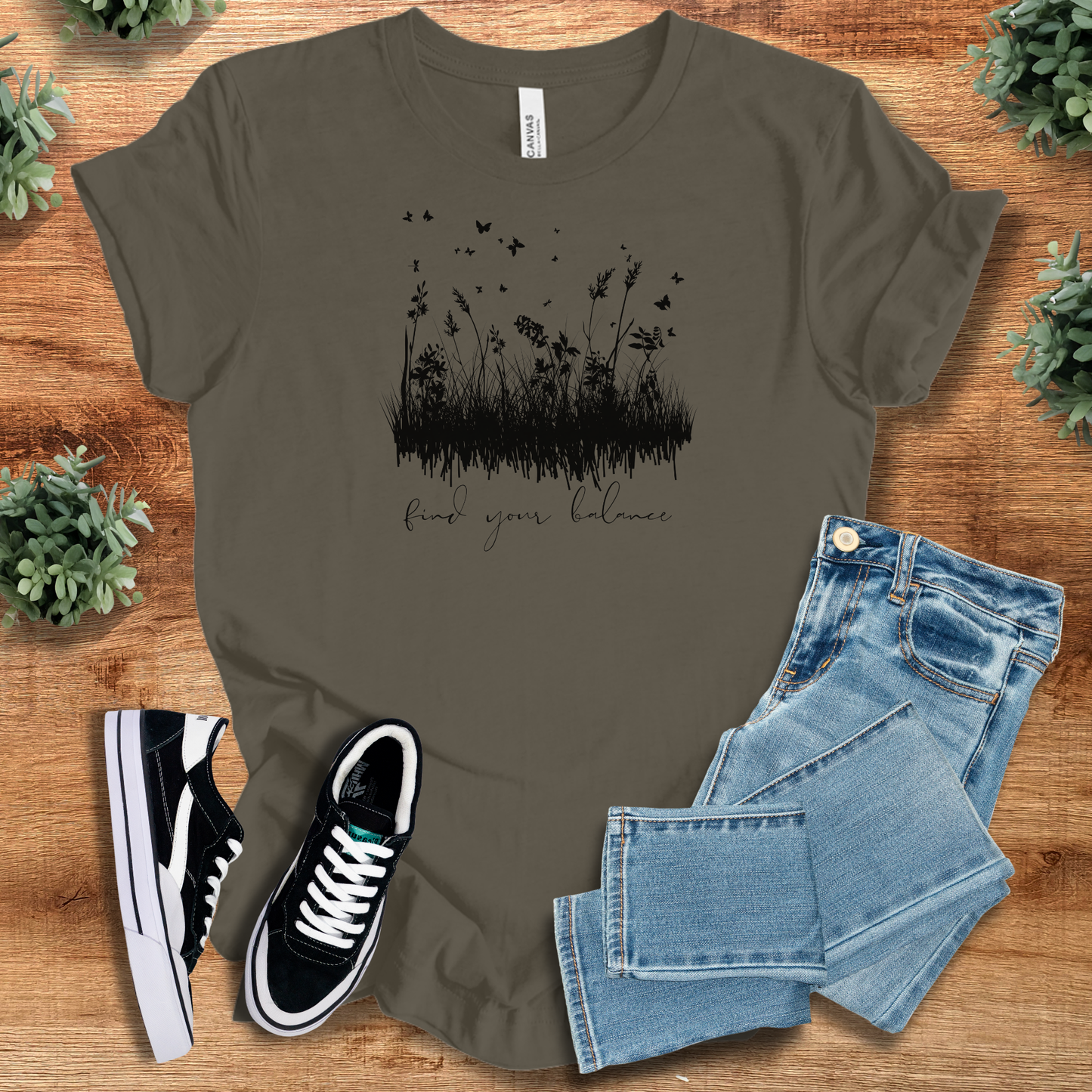 Find Your Balance T‑Shirt | Soft Bella+Canvas Tee