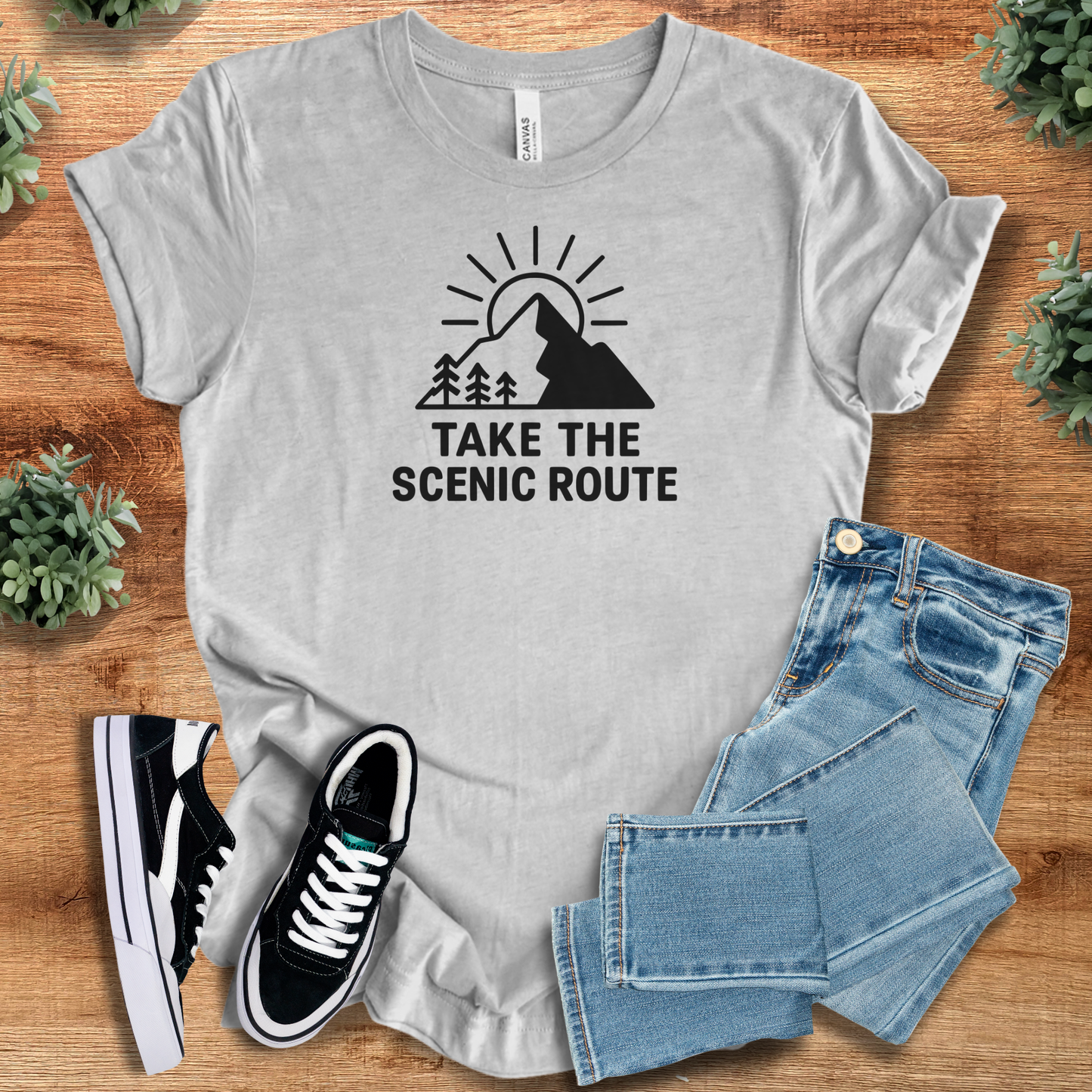 Take the Scenic Route Tee