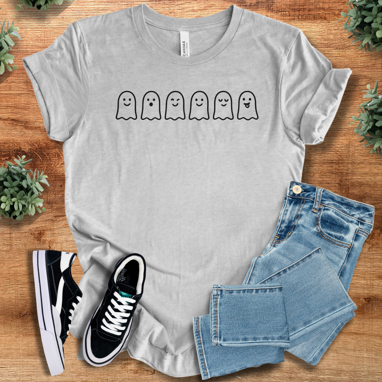 Doodle Ghosts Tee
