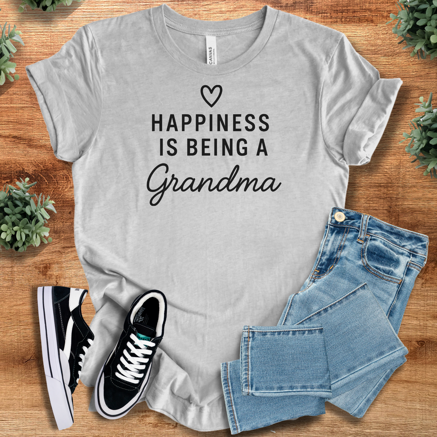 Happiness is Being a Grandma Tee