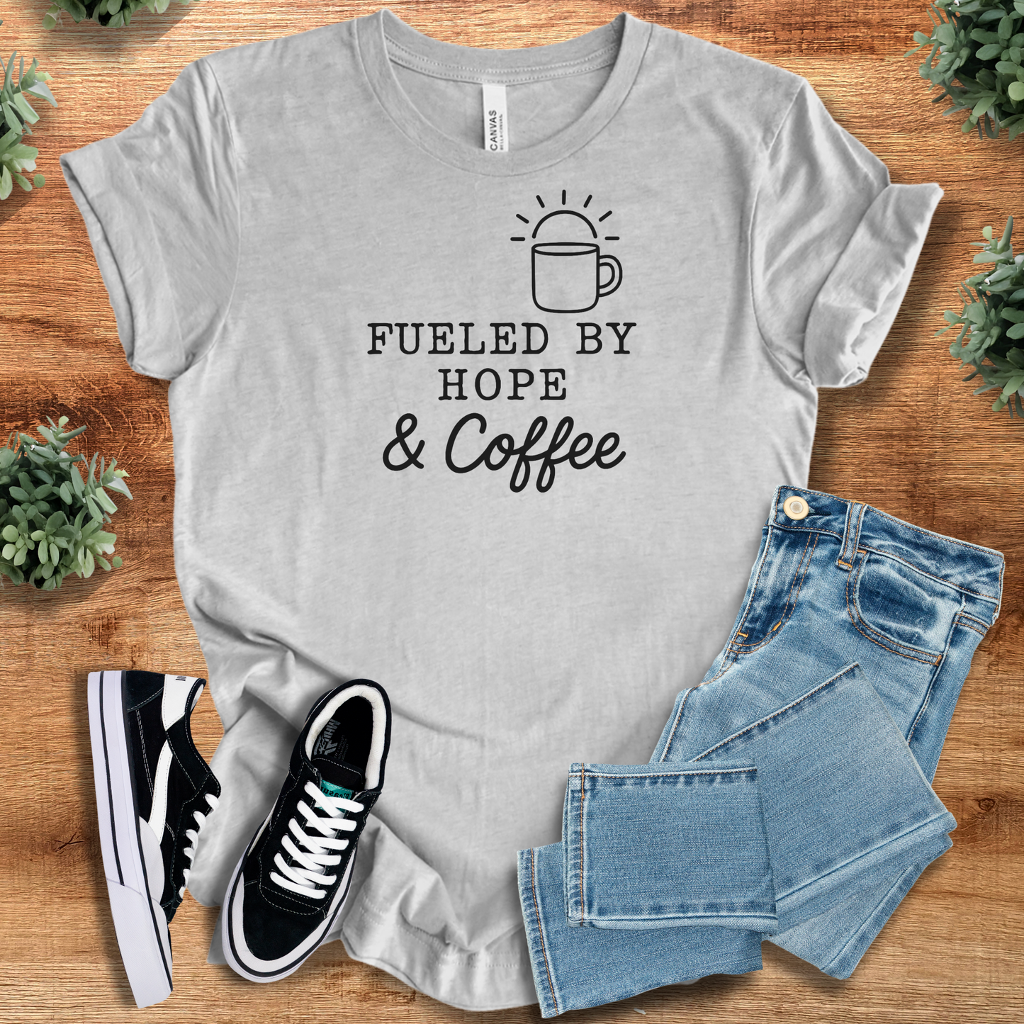 Fueled by Hope & Coffee Tee