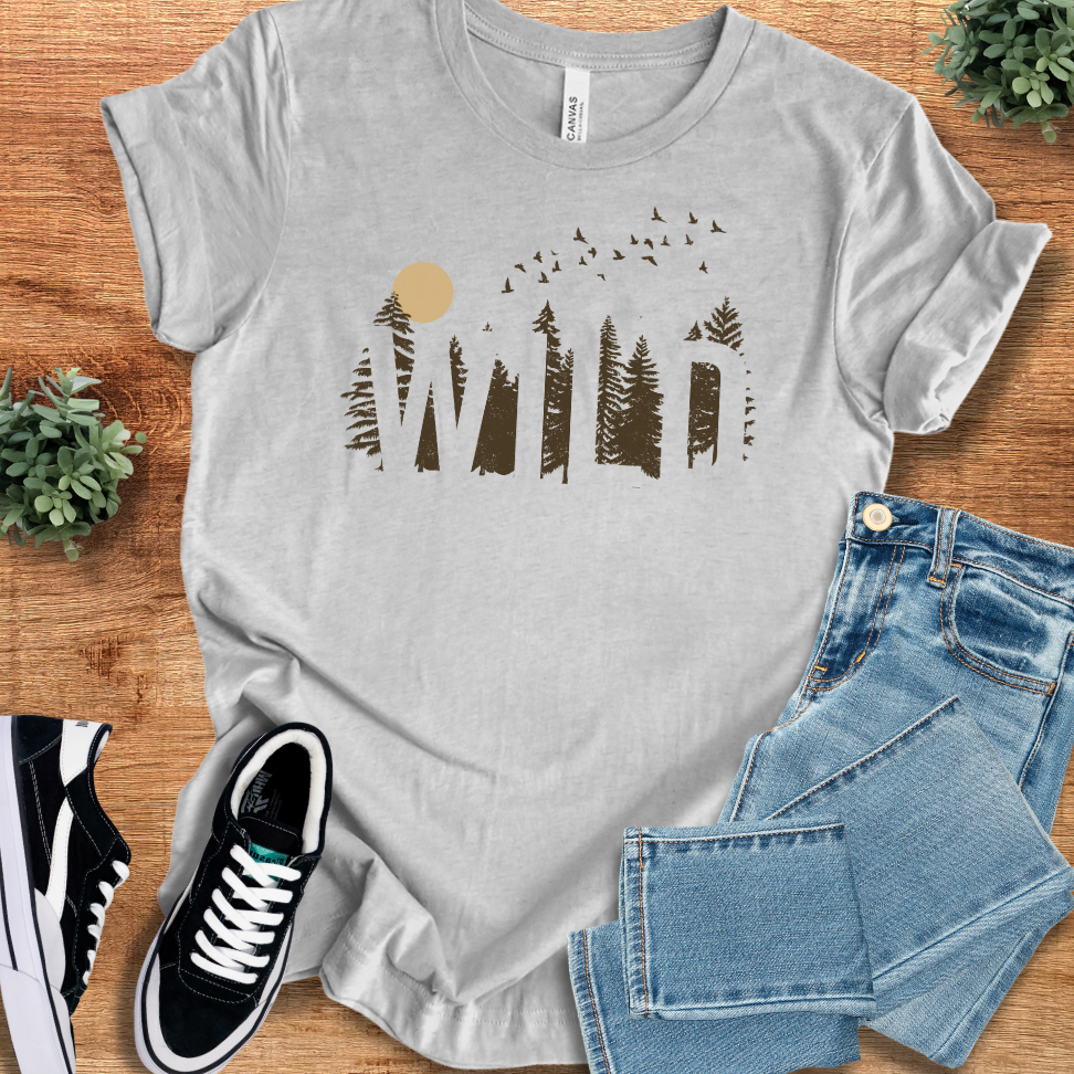 Wild Classic T‑Shirt | Soft Bella+Canvas Tee
