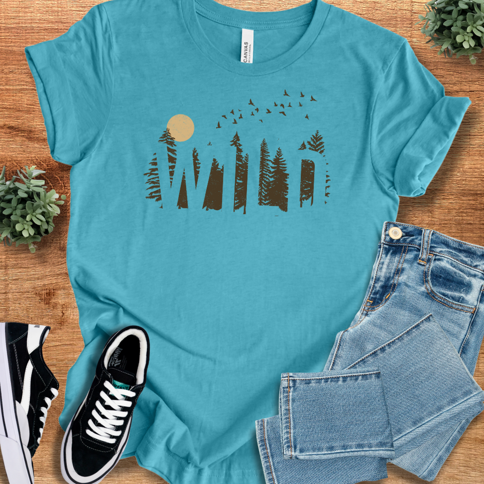 Wild Classic T‑Shirt | Soft Bella+Canvas Tee