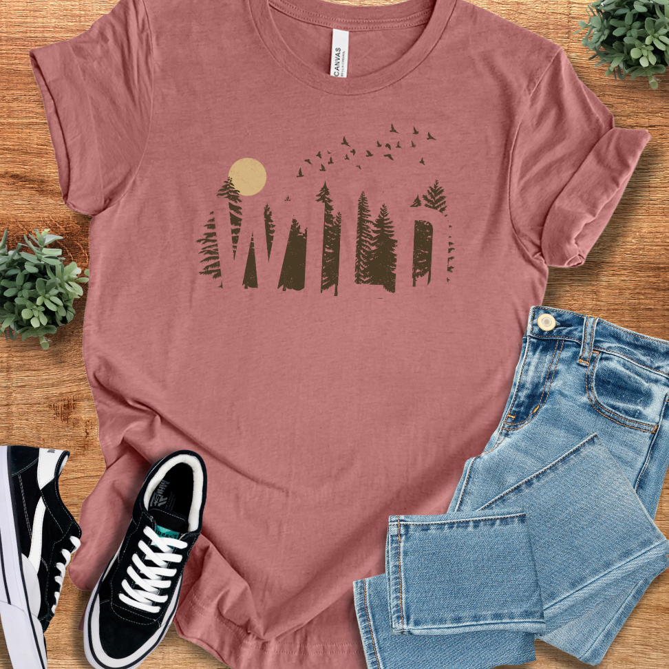 Wild Classic T‑Shirt | Soft Bella+Canvas Tee