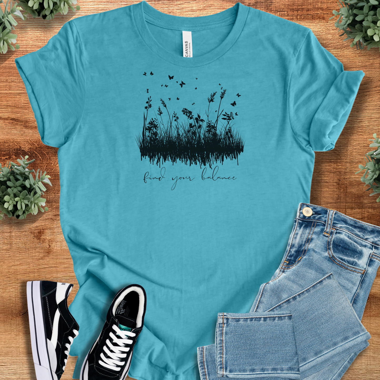 Find Your Balance T‑Shirt | Soft Bella+Canvas Tee