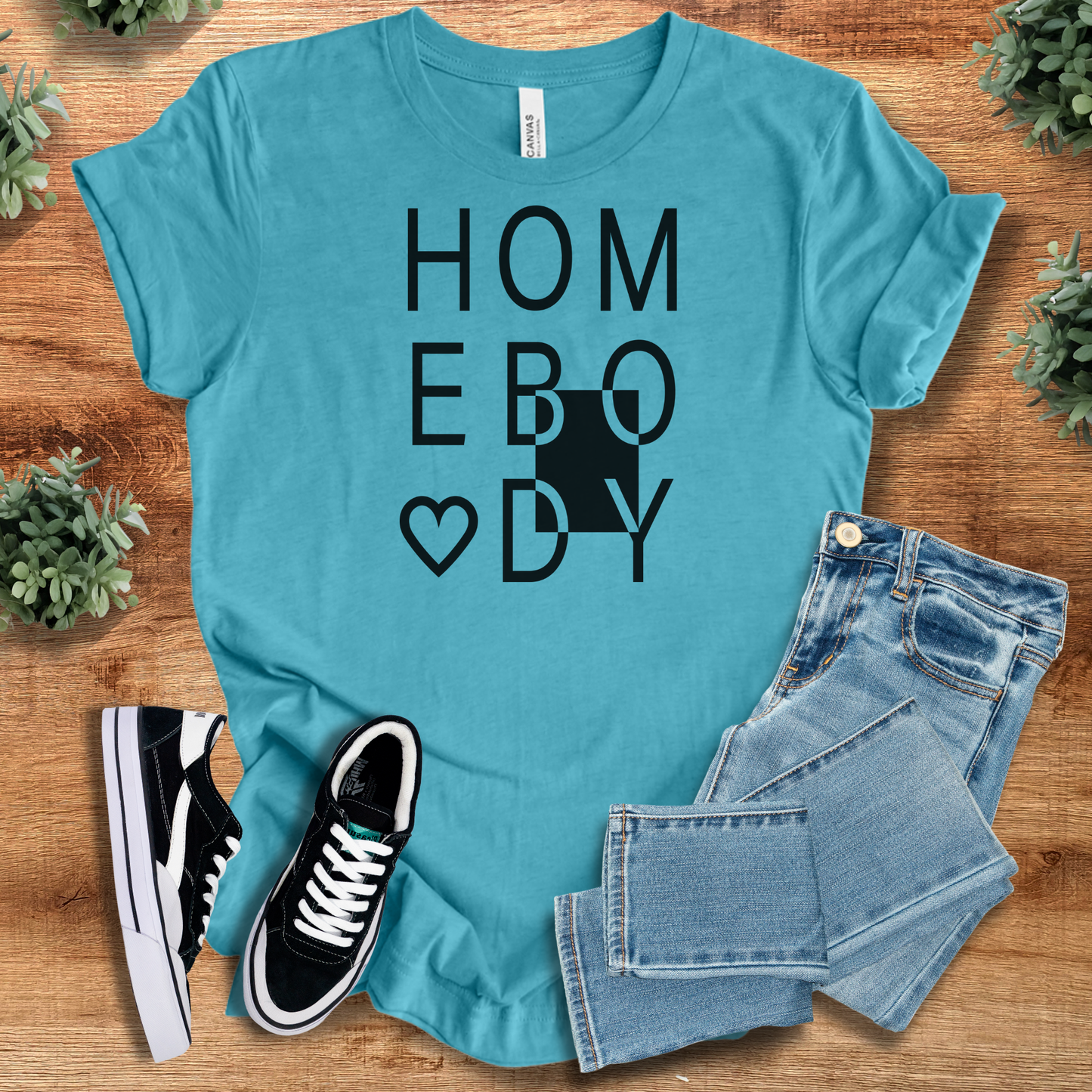 Homebody T‑Shirt | Soft Bella+Canvas Tee