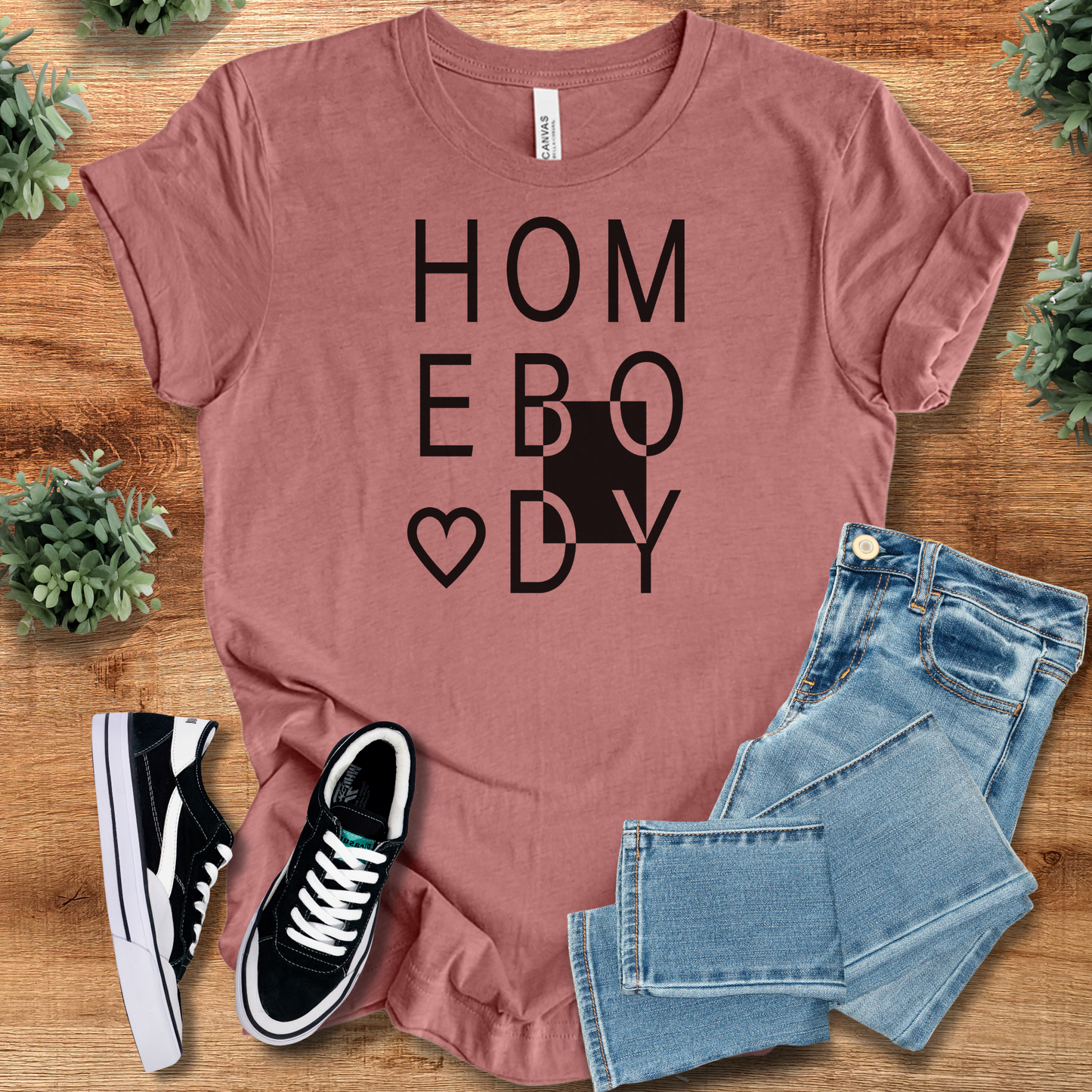 Homebody T‑Shirt | Soft Bella+Canvas Tee