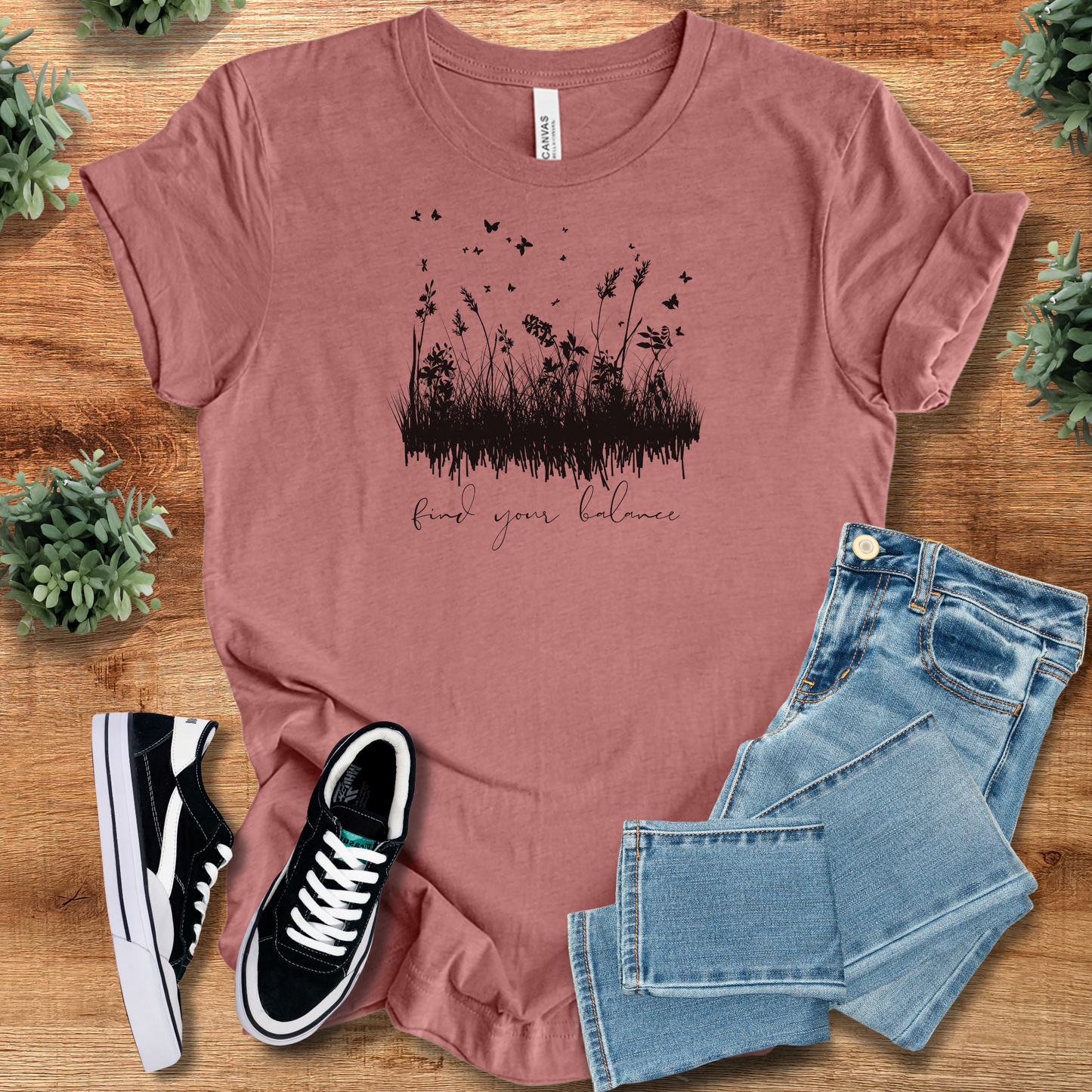 Find Your Balance T‑Shirt | Soft Bella+Canvas Tee