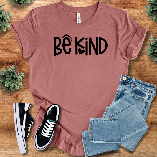 Be Kind T‑Shirt | Soft Bella+Canvas Tee