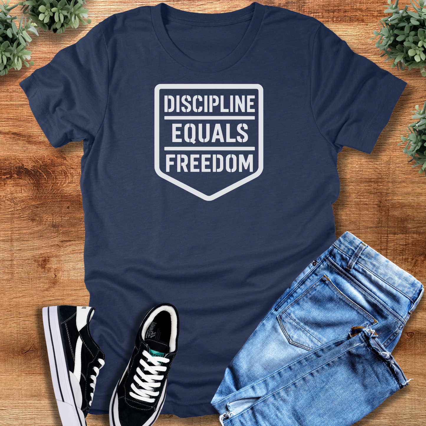 Discipline Equals Freedom Tee
