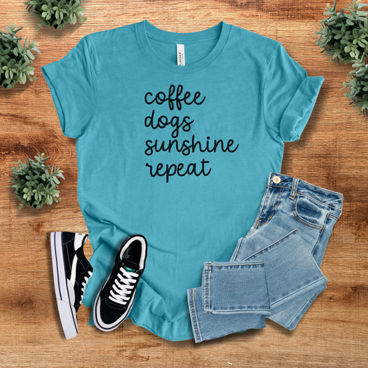 Coffee Dogs Sunshine Repeat