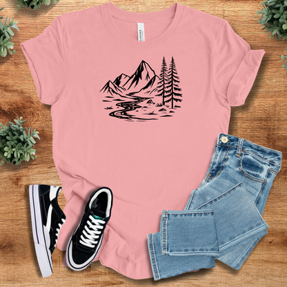 Peaceful Mountain Road