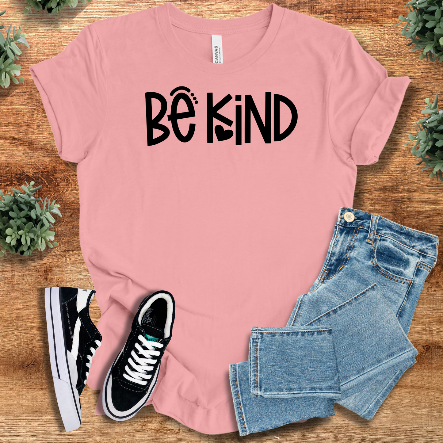 Be Kind T‑Shirt | Soft Bella+Canvas Tee